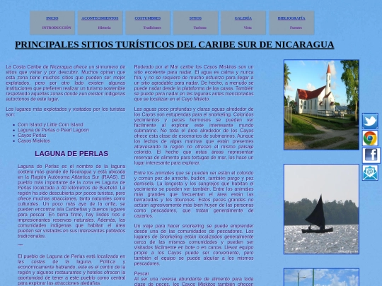 sitios screenshot