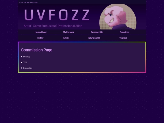 commissions screenshot