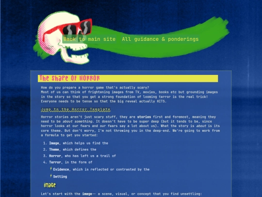ponderings/horrorTTRPG screenshot