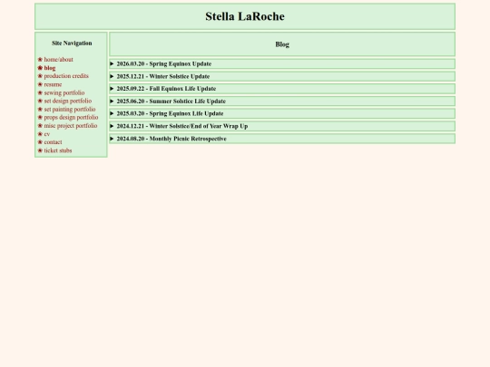blog screenshot