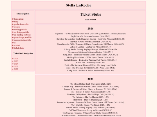 ticketstubs screenshot
