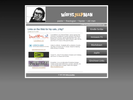 links screenshot