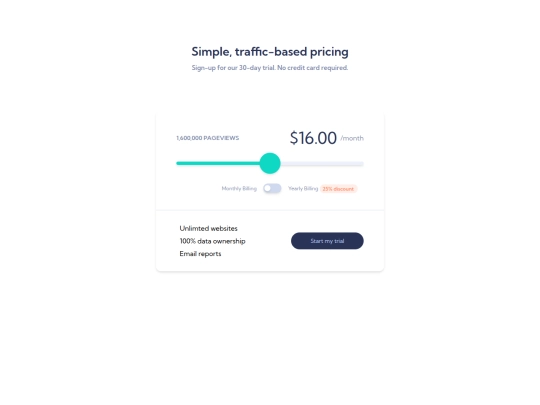 pricingcomponent screenshot