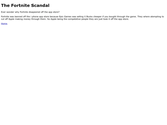 NewsArticle screenshot