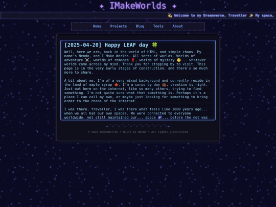 index screenshot