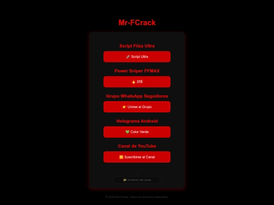 index screenshot