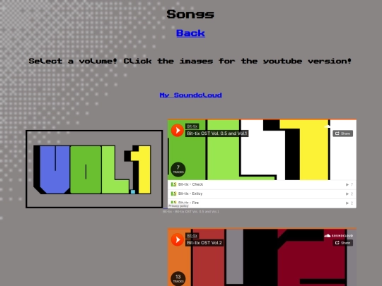 Songs screenshot