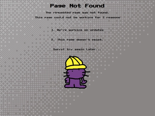 not_found screenshot