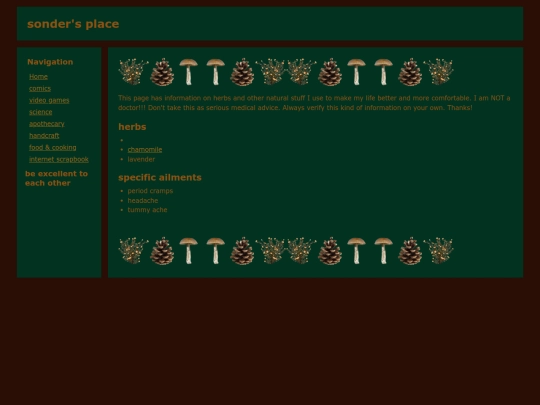 herbs screenshot