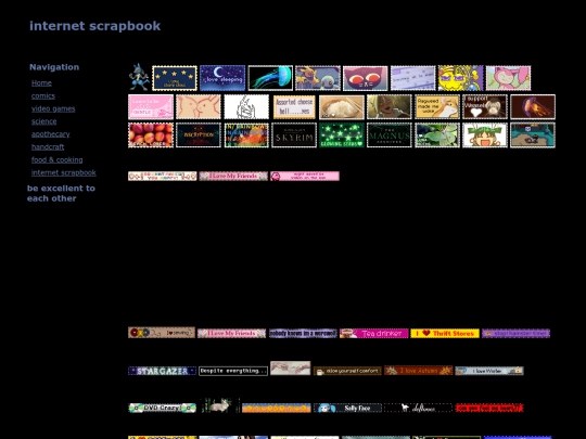 internet scrapbook screenshot