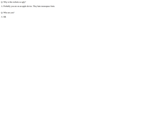 js/faq screenshot