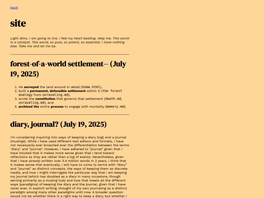 site screenshot