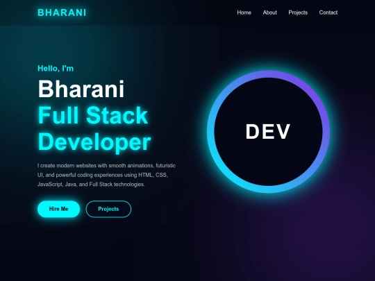 portfolio screenshot