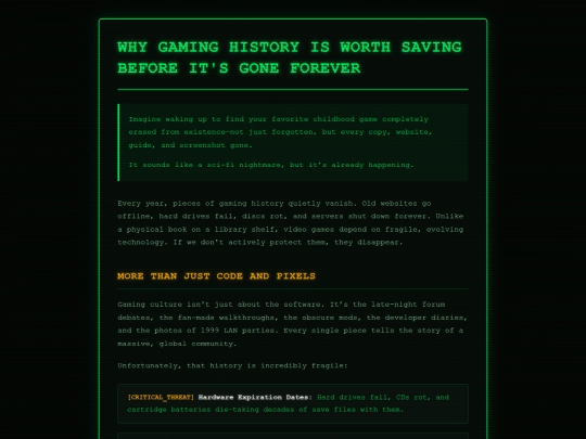 web screenshot