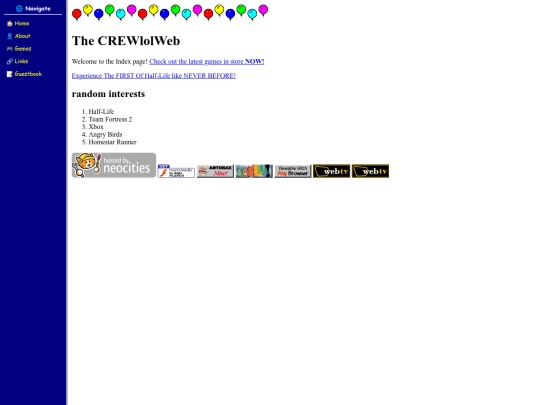 index screenshot