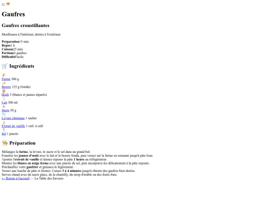 gaufres screenshot