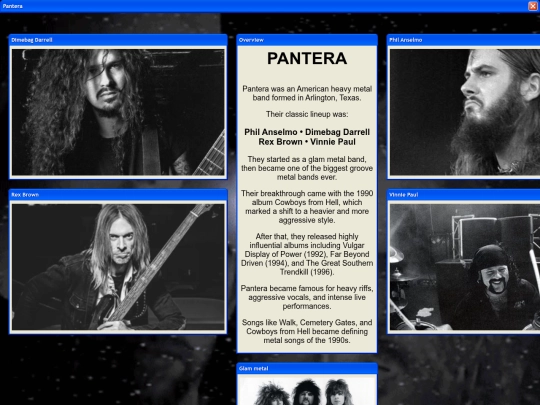 pantera screenshot