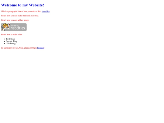 example screenshot