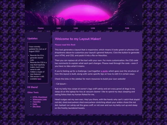 officialweb screenshot
