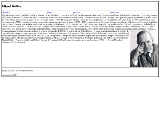 Miguel/Biografia screenshot