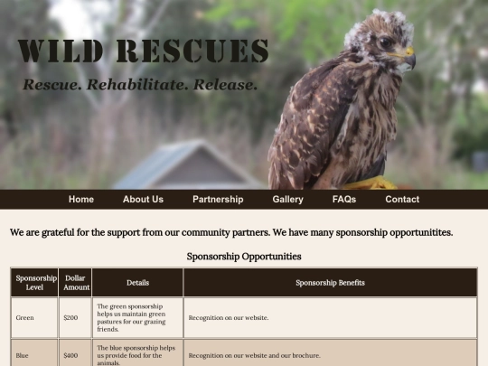 lab2-wild-rescue/partnership screenshot