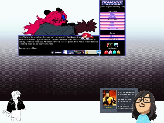 homepage screenshot