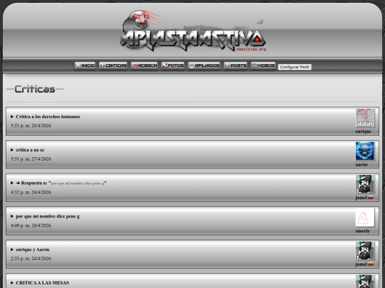 criticas screenshot