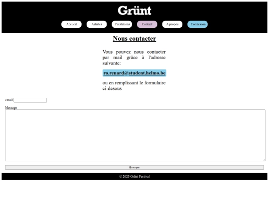 contact screenshot