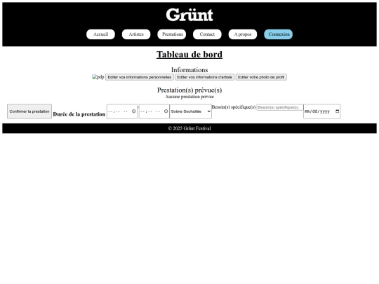 tableau_de_bord_artiste screenshot