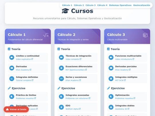 cursos screenshot