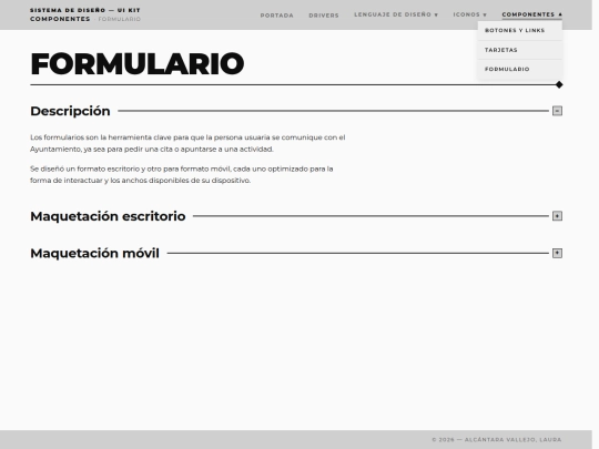 UI-KIT/componentes/formulario screenshot