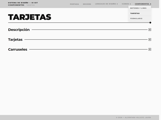 UI-KIT/componentes/tarjetas screenshot