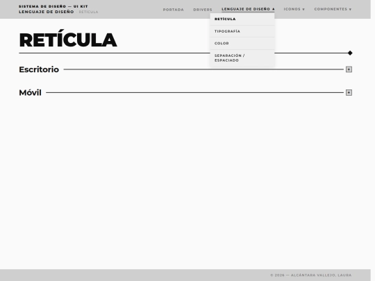UI-KIT/lenguaje/reticula screenshot