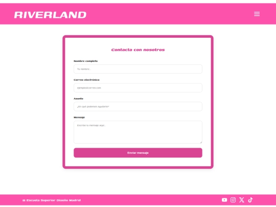 WEB-TEMA-LIBRE-RIVERLAND/contacto screenshot