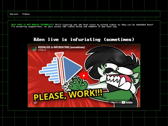 videos screenshot