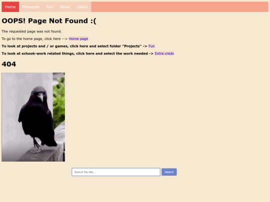 not_found screenshot