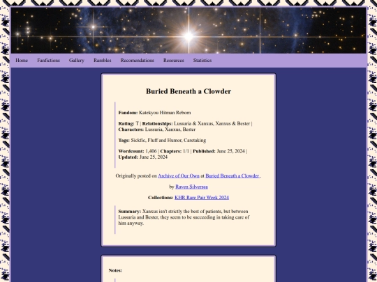 Fics/Buried_Beneath_a_Clowder screenshot