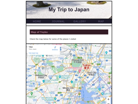 map screenshot