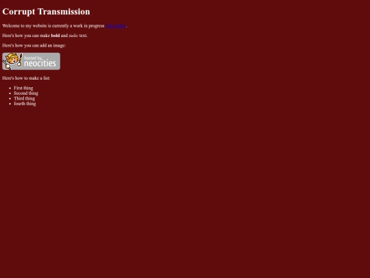 index screenshot