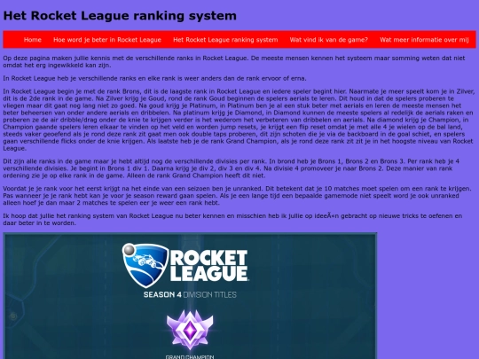 info screenshot