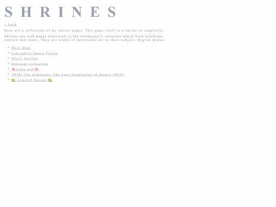 shrines screenshot