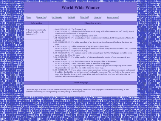 other_stuff/changelog-archive screenshot