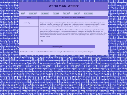 posts/16-music-ive-been-into-lately screenshot