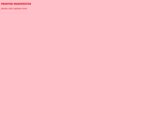 PRINTEDMANIFESTOS screenshot