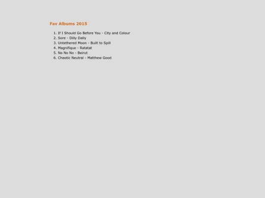 fav/albums/2015 screenshot