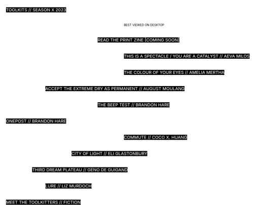 toolkits2023 screenshot