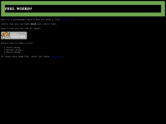 index screenshot