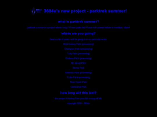 parktreksummer screenshot