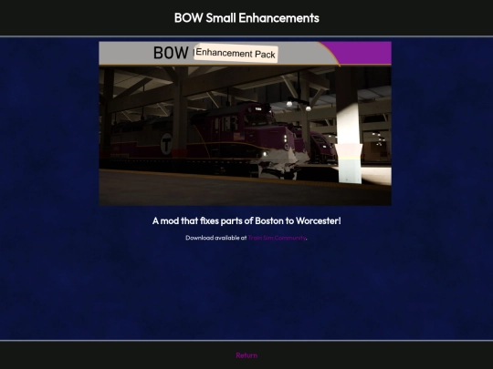 TSW_Modding/BOWSMALLEP screenshot