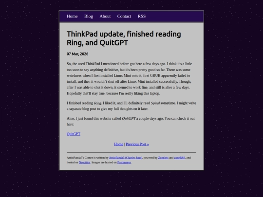 posts/2026-03-07-ThinkPad-update--finished-reading-Ring--and-QuitGPT screenshot